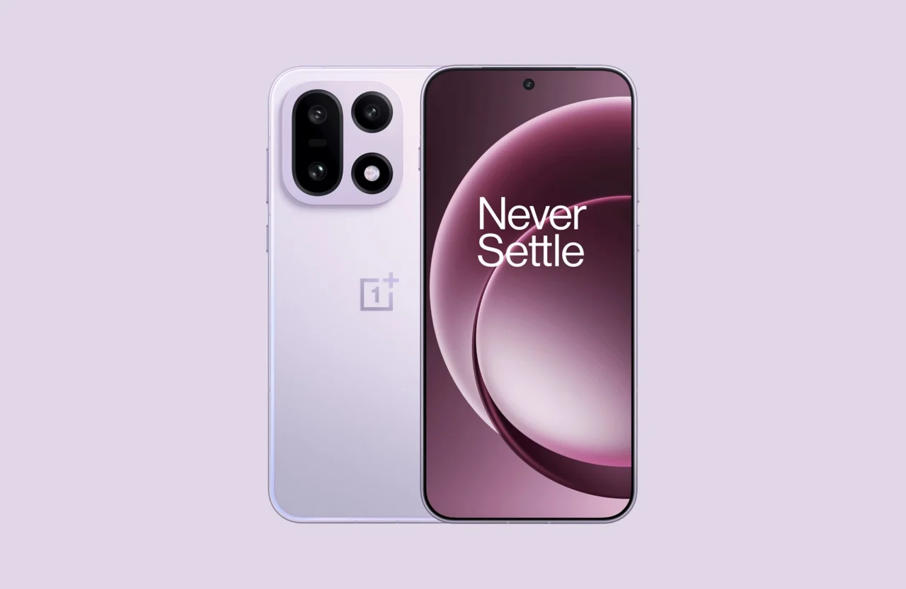 OnePlus 15 paars