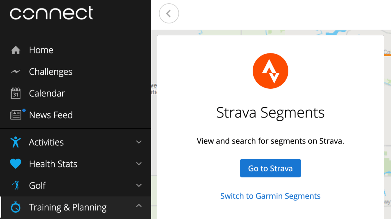 Strava Garmin