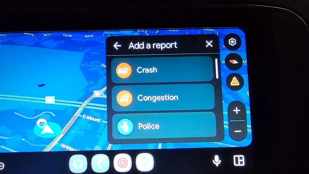 google maps android auto
