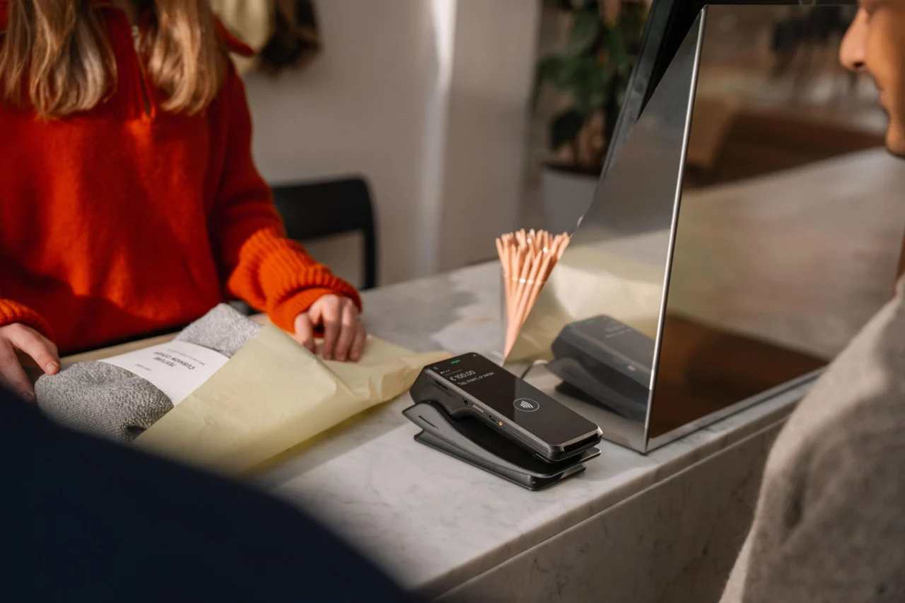 Betaalterminal van Adyen