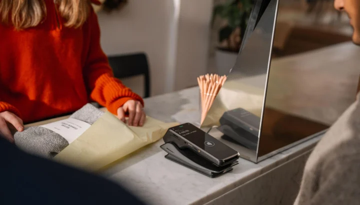 Betaalterminal van Adyen