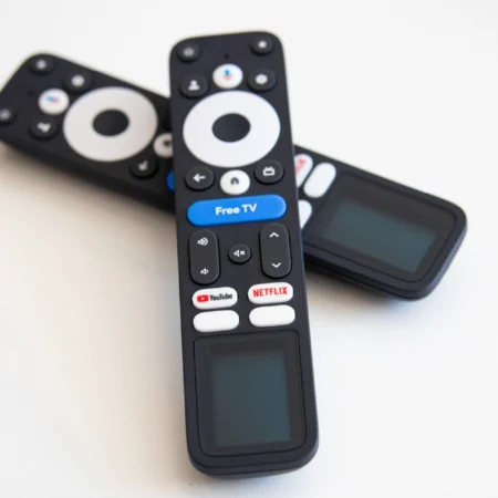 Google TV afstandsbediening zonnepaneel