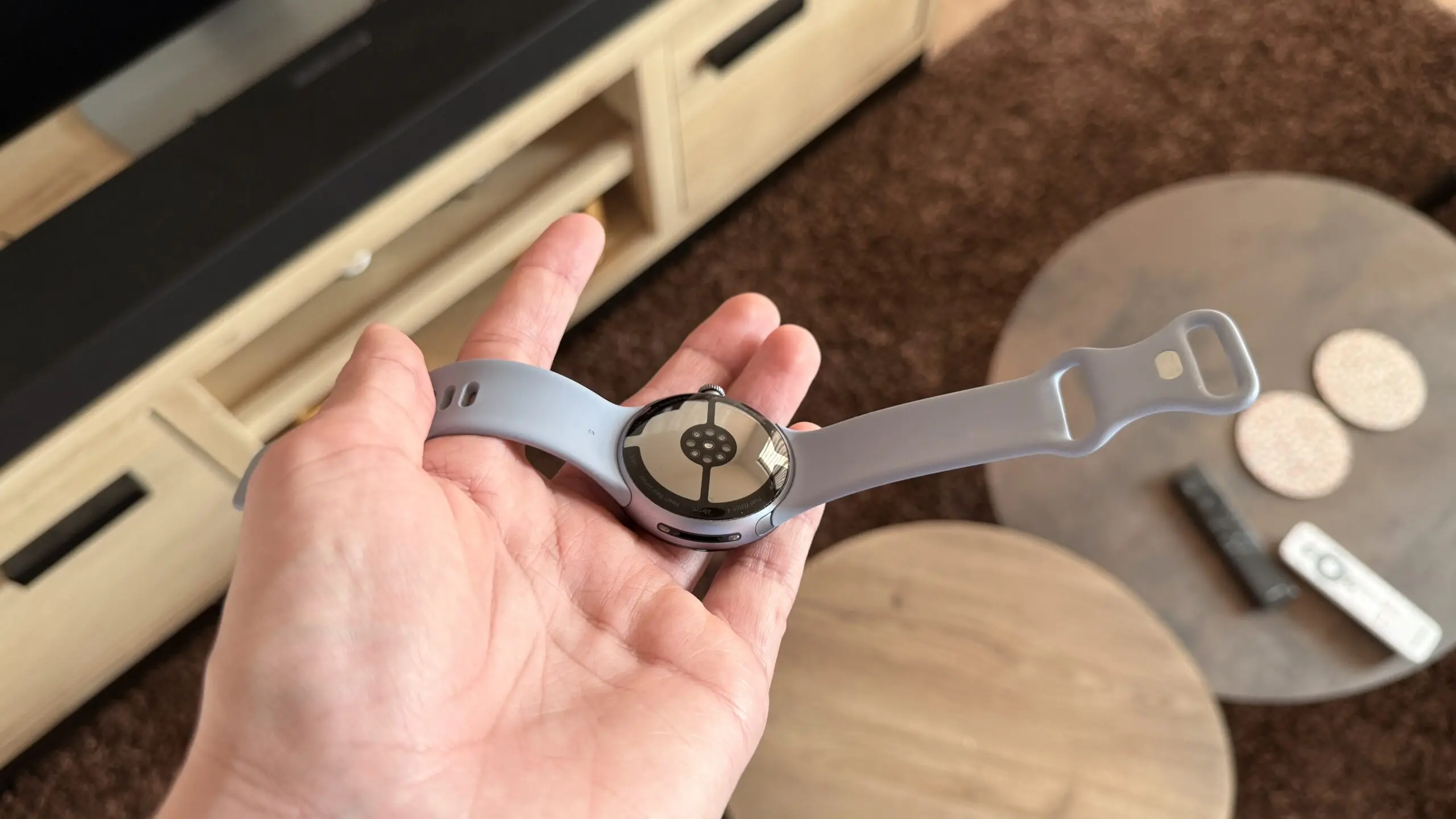 Google Pixel Watch 4 hartslagsensor