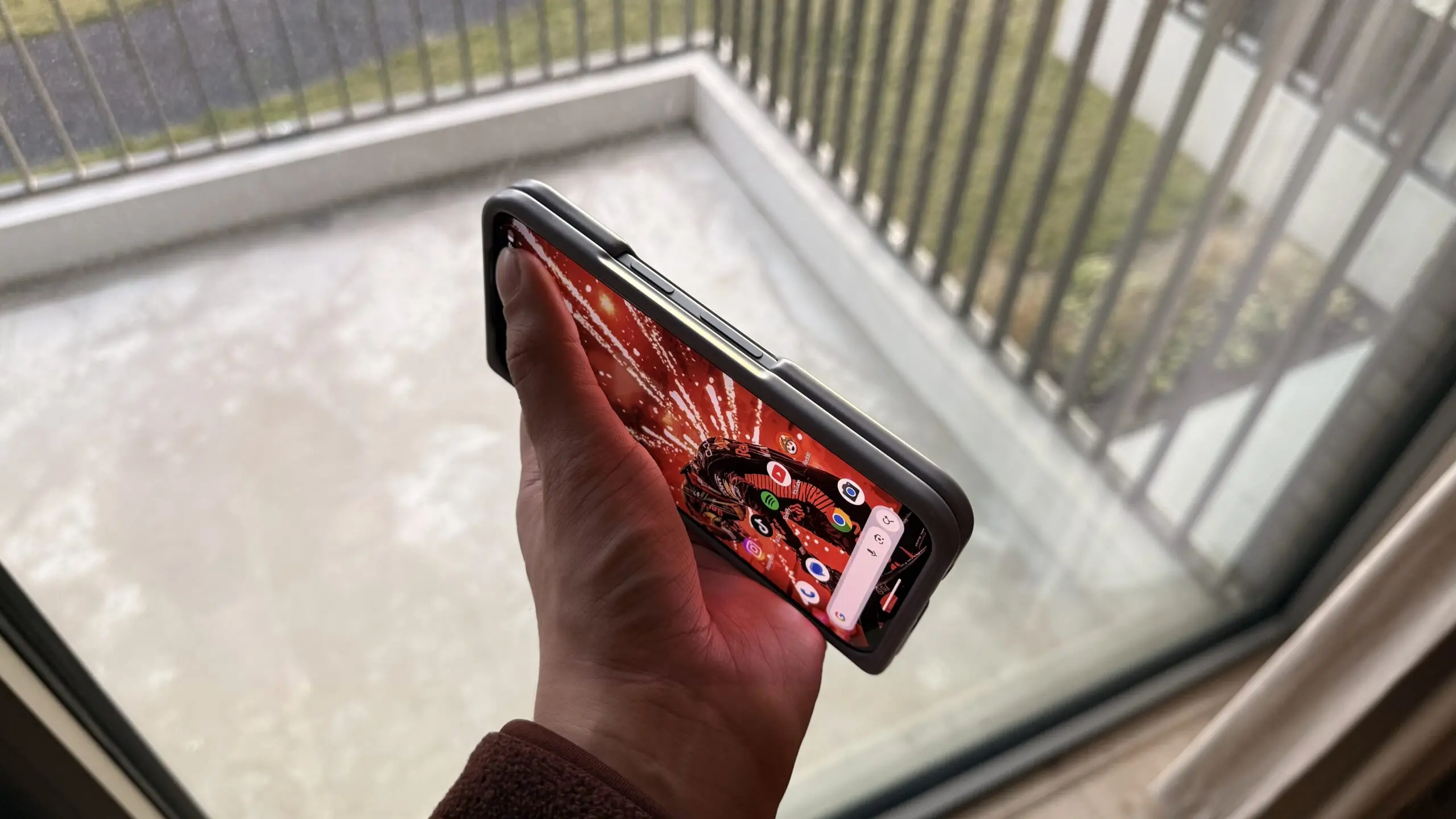 Pixel 10 Pro Fold knoppen