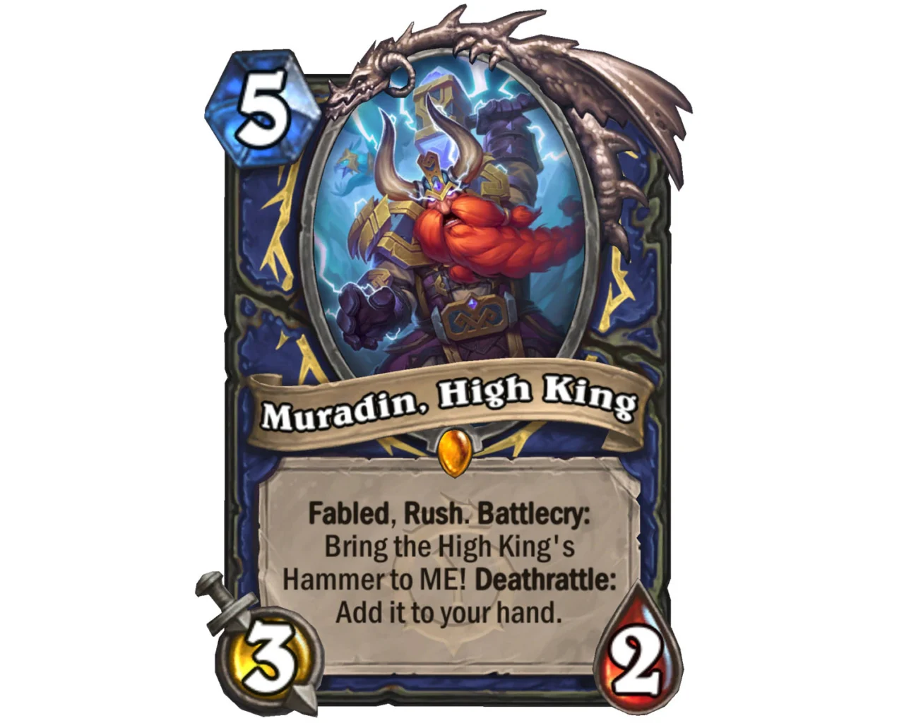 Hearthstone Across the Timeways Muradin High King
