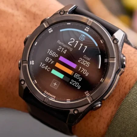 Garmin Voeding op smartwatch