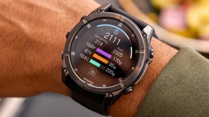 Garmin Voeding op smartwatch