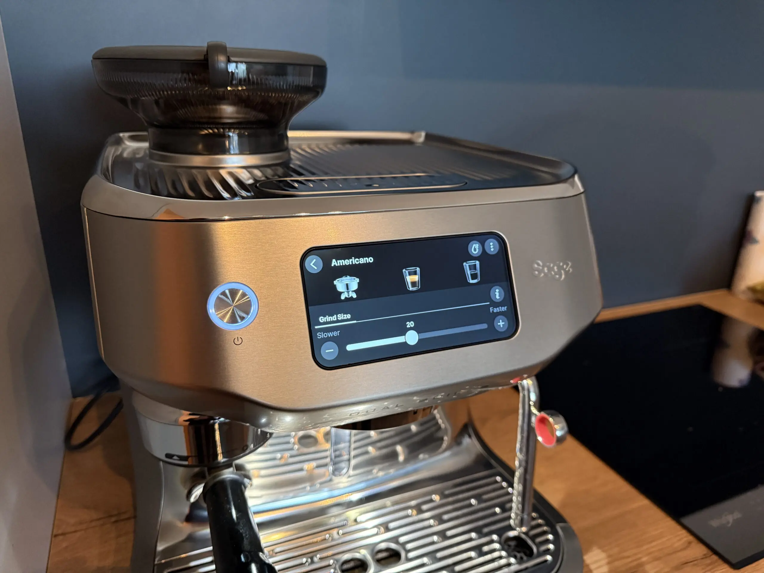 Bonenmaler instellen