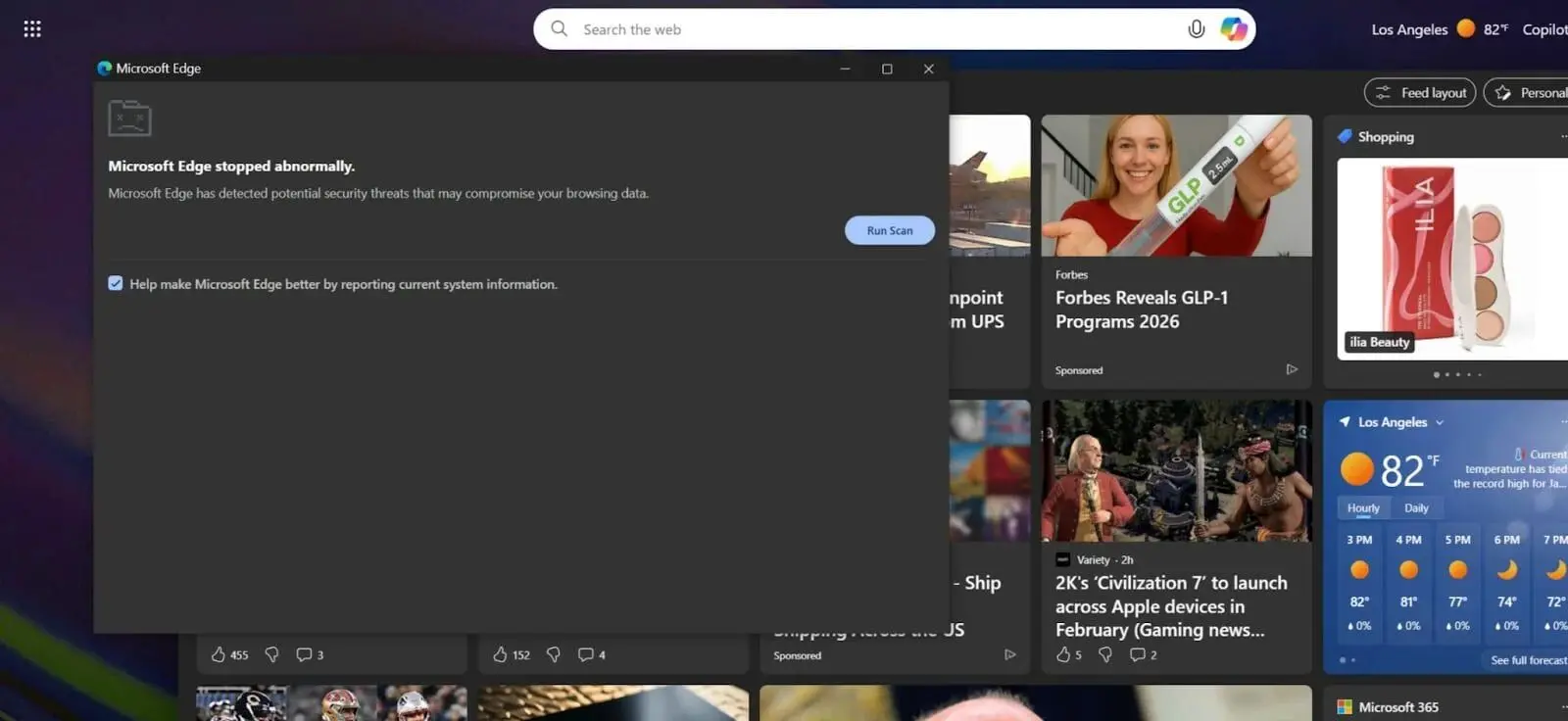 NexShield pop-up ClickFix