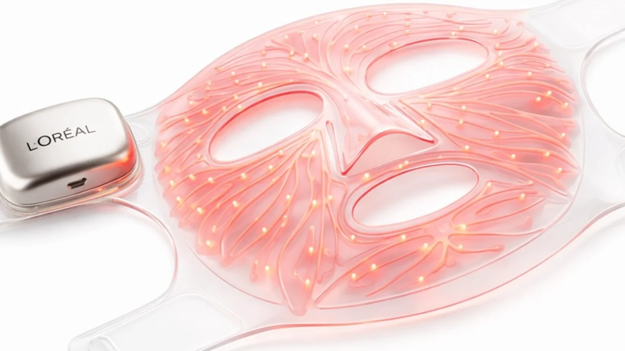 l'oreal led face mask
