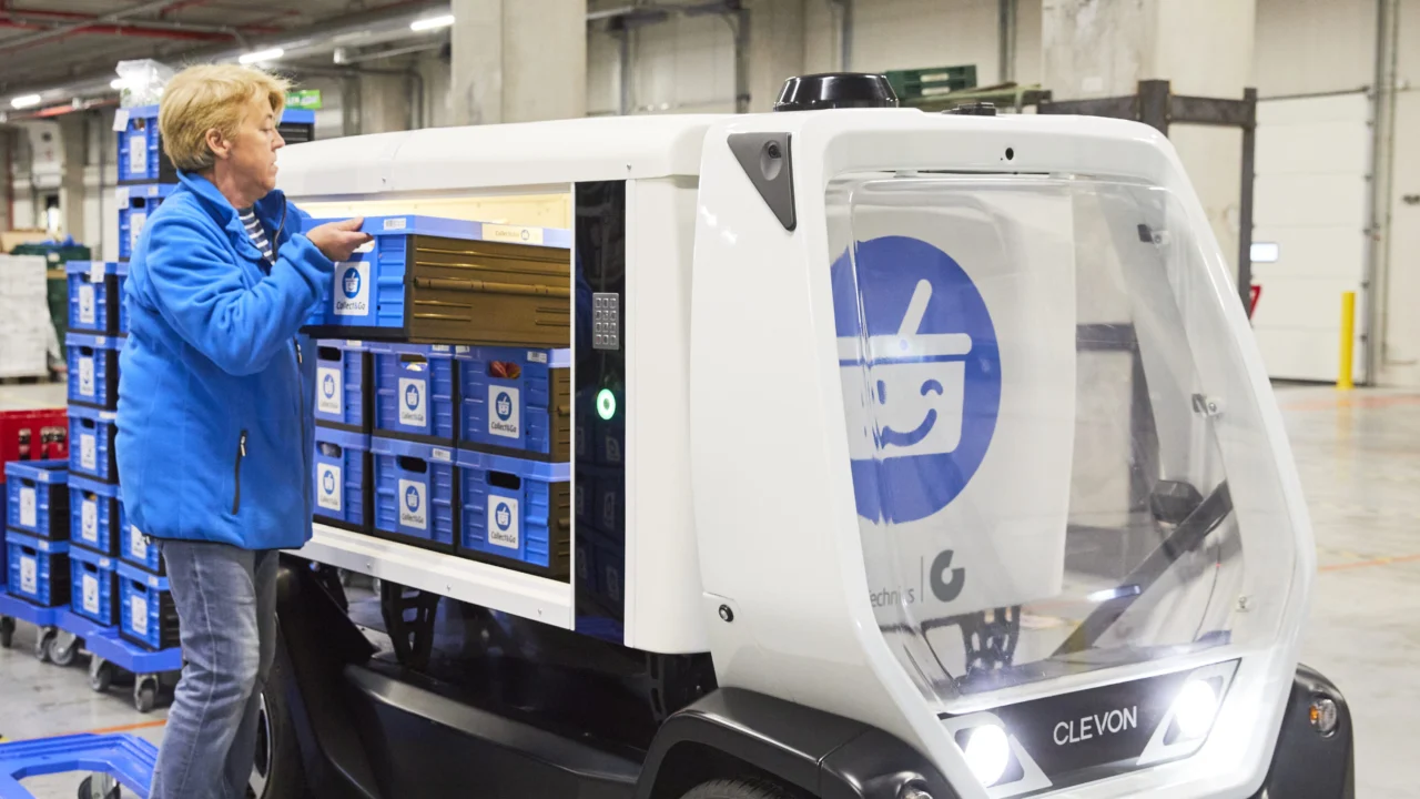 Colruyt onbemand busje