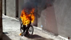 E-bike batterij brand