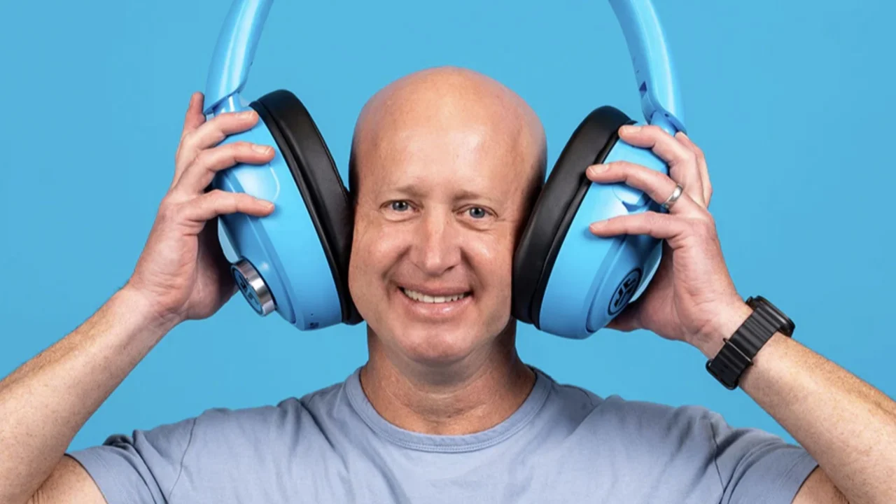 JLab Blue XL Speaker Headphones