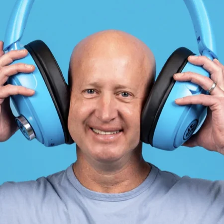 JLab Blue XL Speaker Headphones