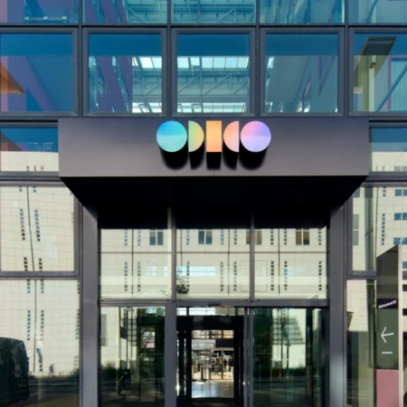 Odido logo hoofdkantoor