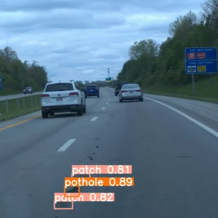 Honda checkt op putten in wegdek