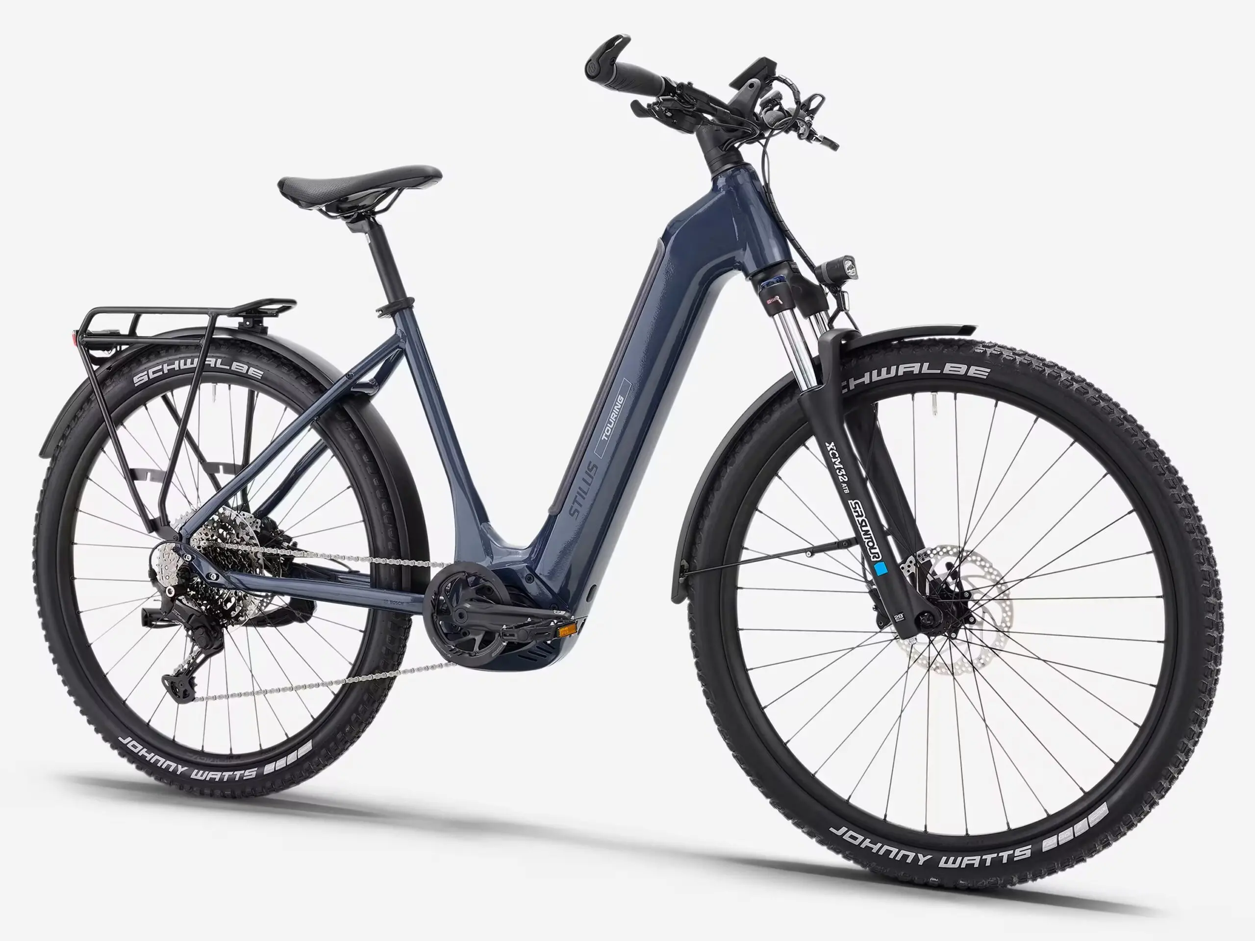 Stilus E-Touring in het blauw