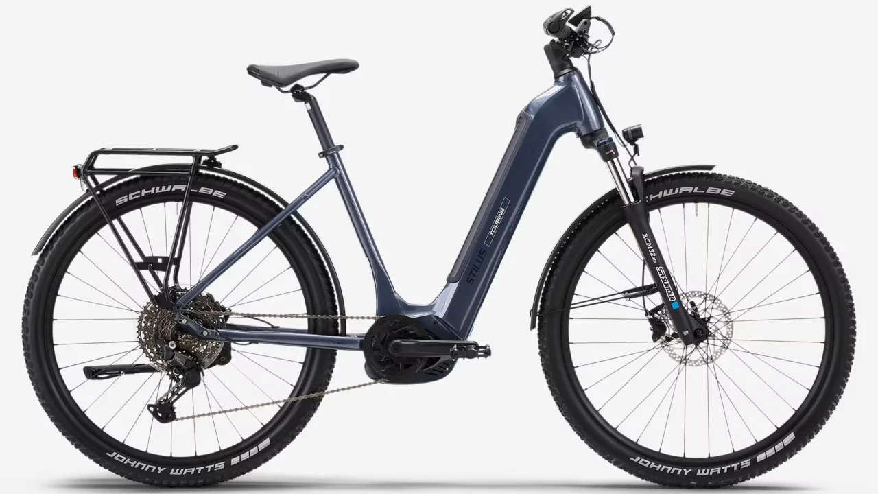 Stilus E-Touring zijaanzicht