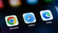 internet browsers Chrome, Safari & Edge