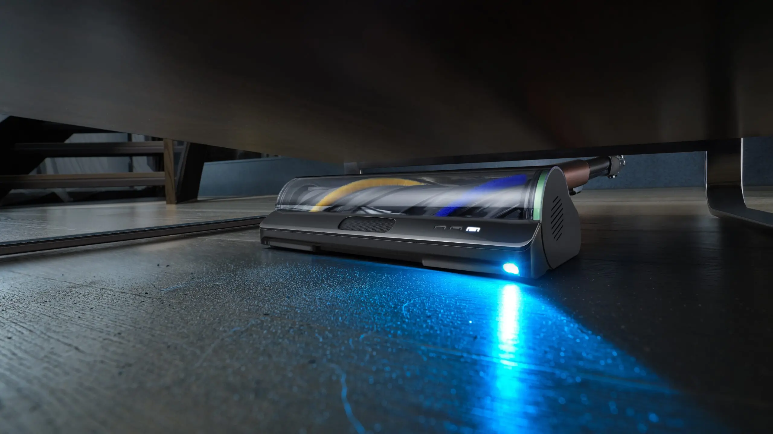 Dreame V30 laserverlichting voor vuil