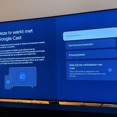 Google Cast op Samsung-tv's