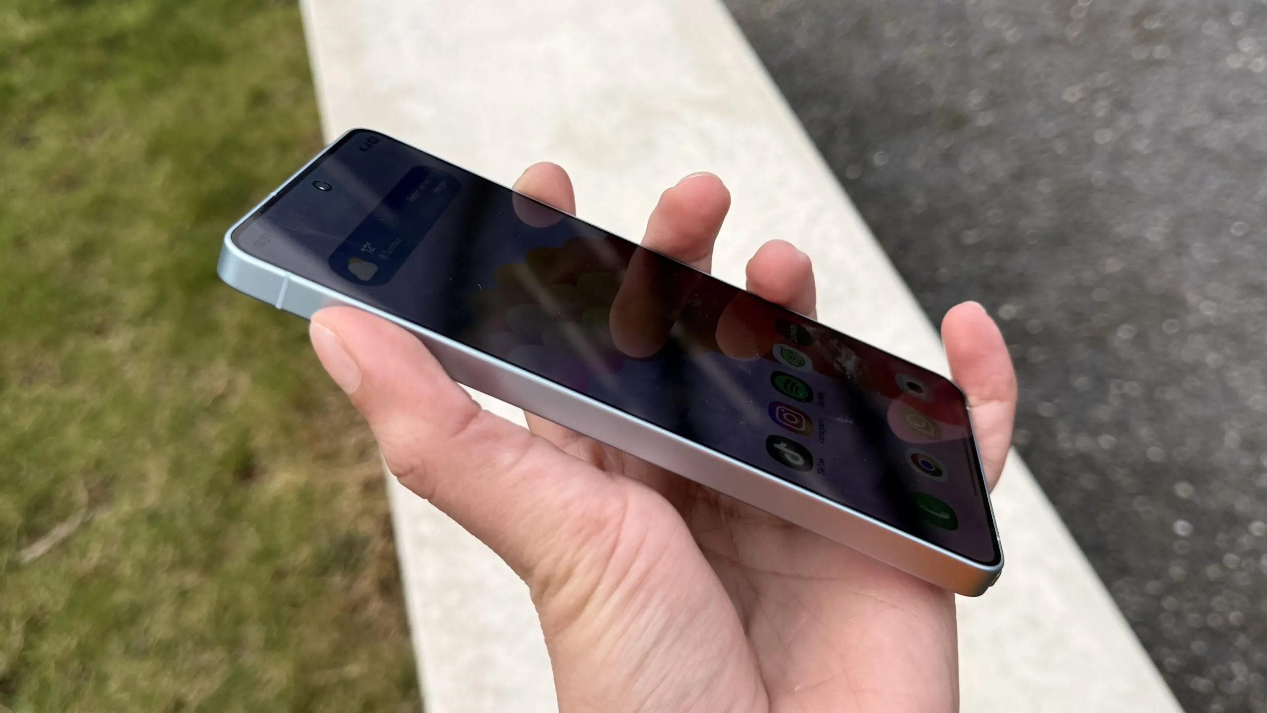 Samsung Galaxy S26 Ultra zijaanzicht