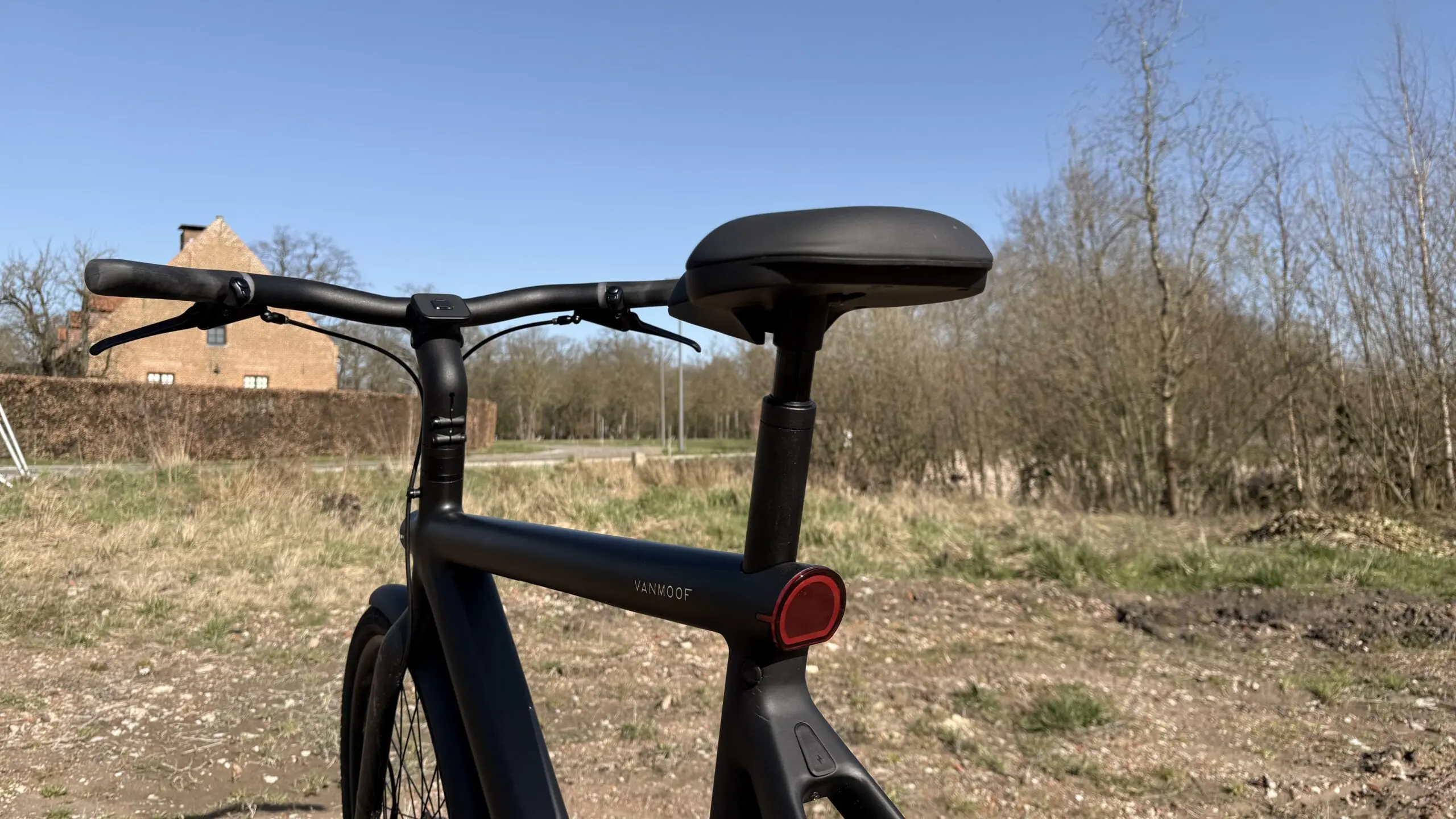 VanMoof S6 verlichting achteraanzicht