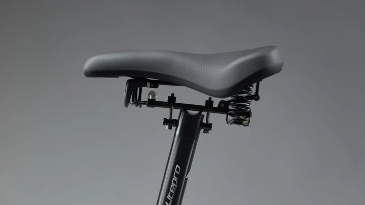 Fietszadel met vering