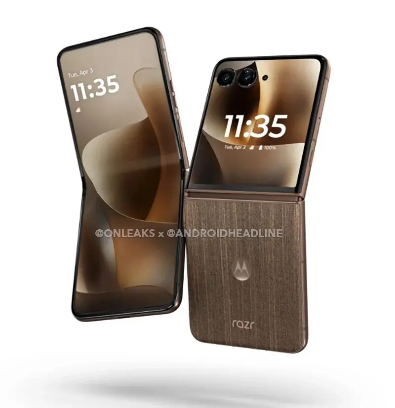 Razr 70 Ultra hout