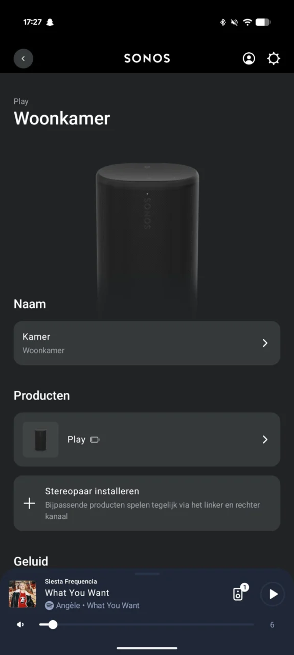 Sonos Play app