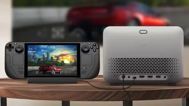 BenQ projector aansluiting consoles