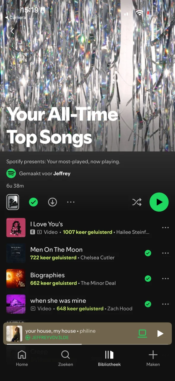The Party of your Years playlist