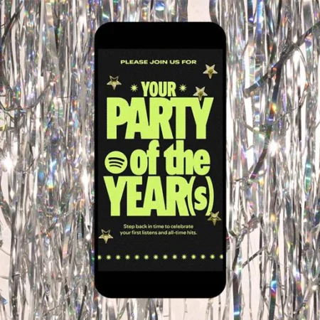 Spotify The Party of your Years