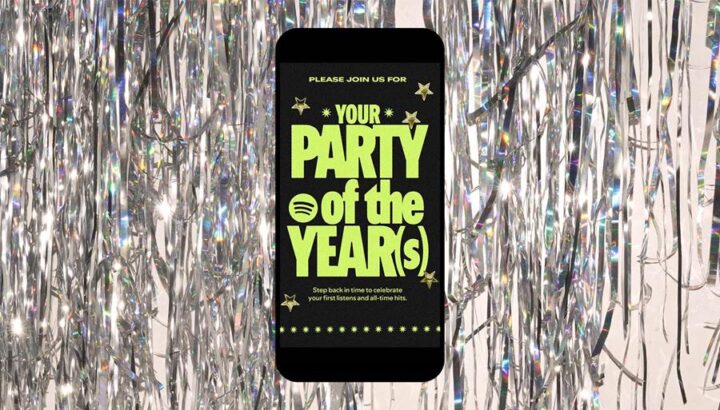 Spotify The Party of your Years