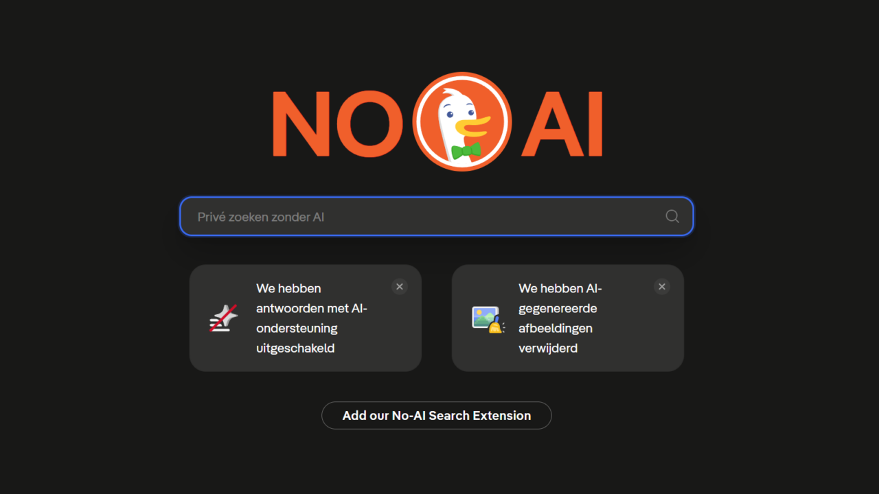 DuckDuckGo No-AI