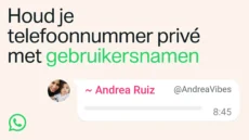 WhatsApp gebruikersnaam reserveren