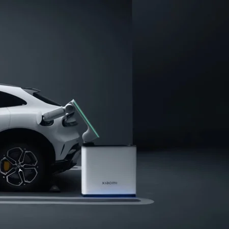 Xiaomi robotarm EV-oplader