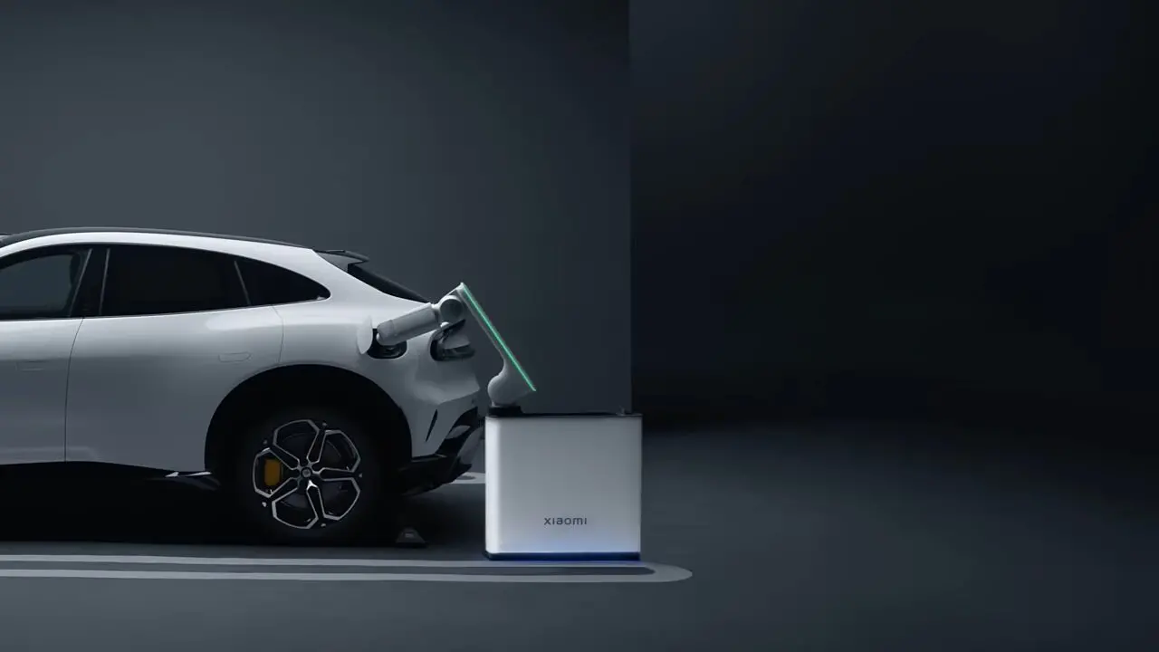 Xiaomi robotarm EV-oplader