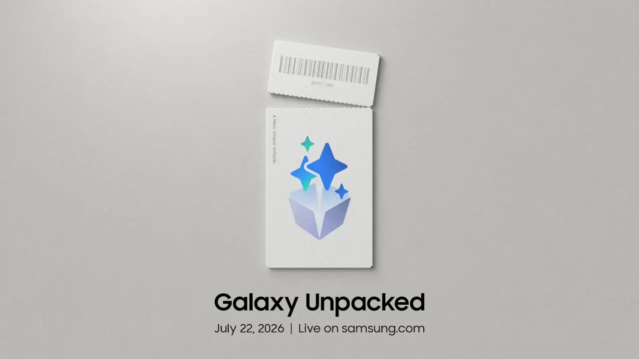 Samsung Galaxy Unpacked 22 juli 2026
