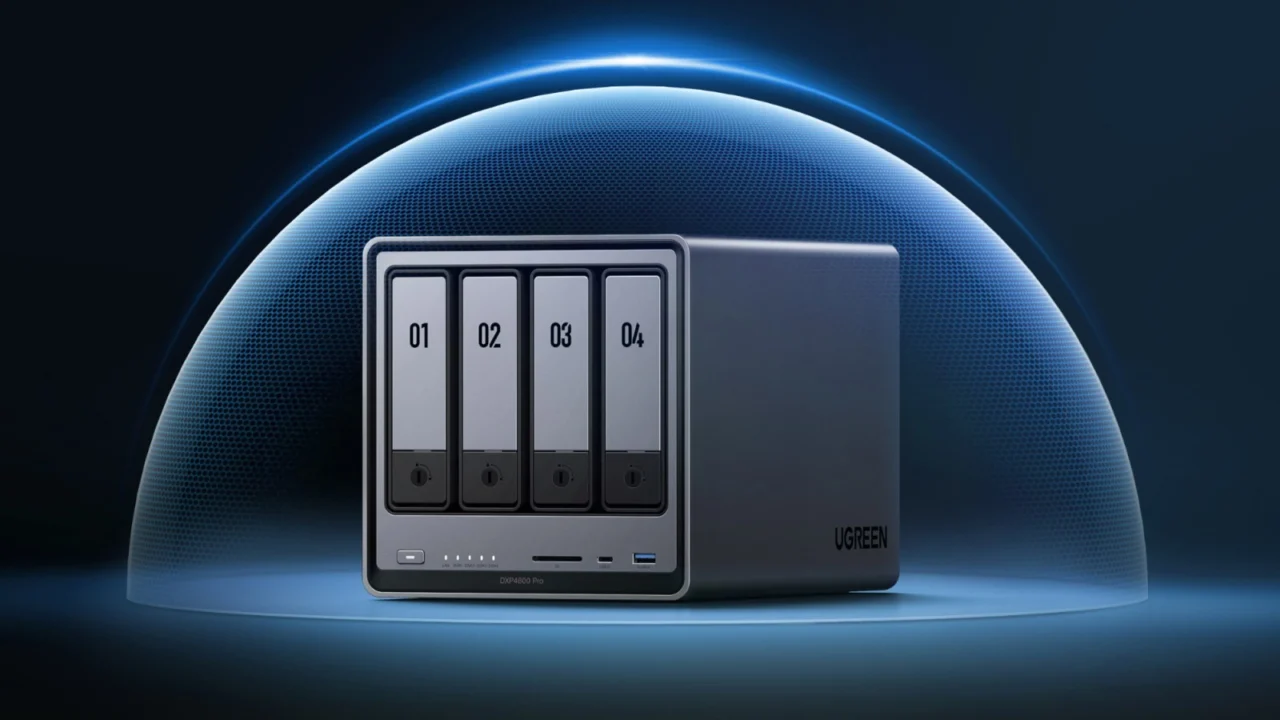 Image for the article: Ugreen DXP4800 Pro 4-bay NAS review: krachtige hardware maakt indruk, software biedt groeipotentieel