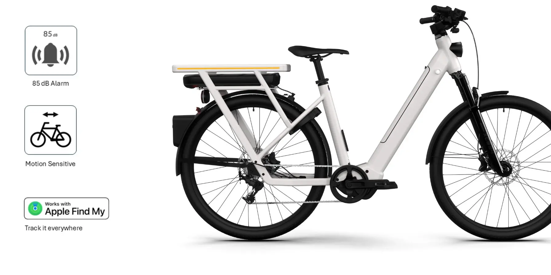 Volkswagen e-bike Apple Find My
