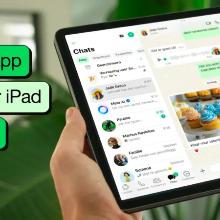 WhatsApp op iPad