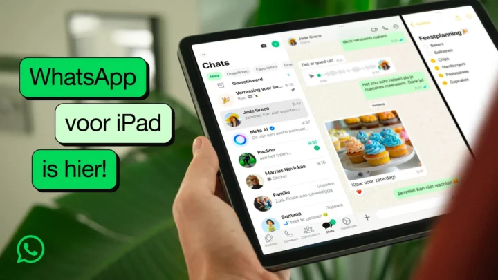 WhatsApp op iPad