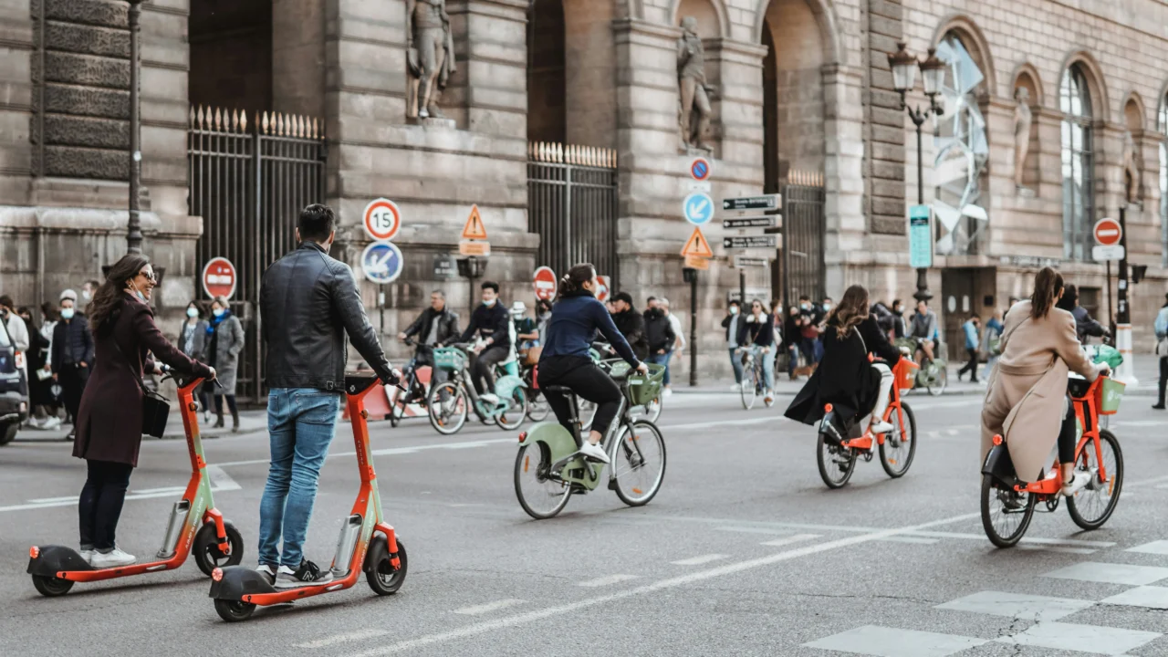 Elektrische step Parijs