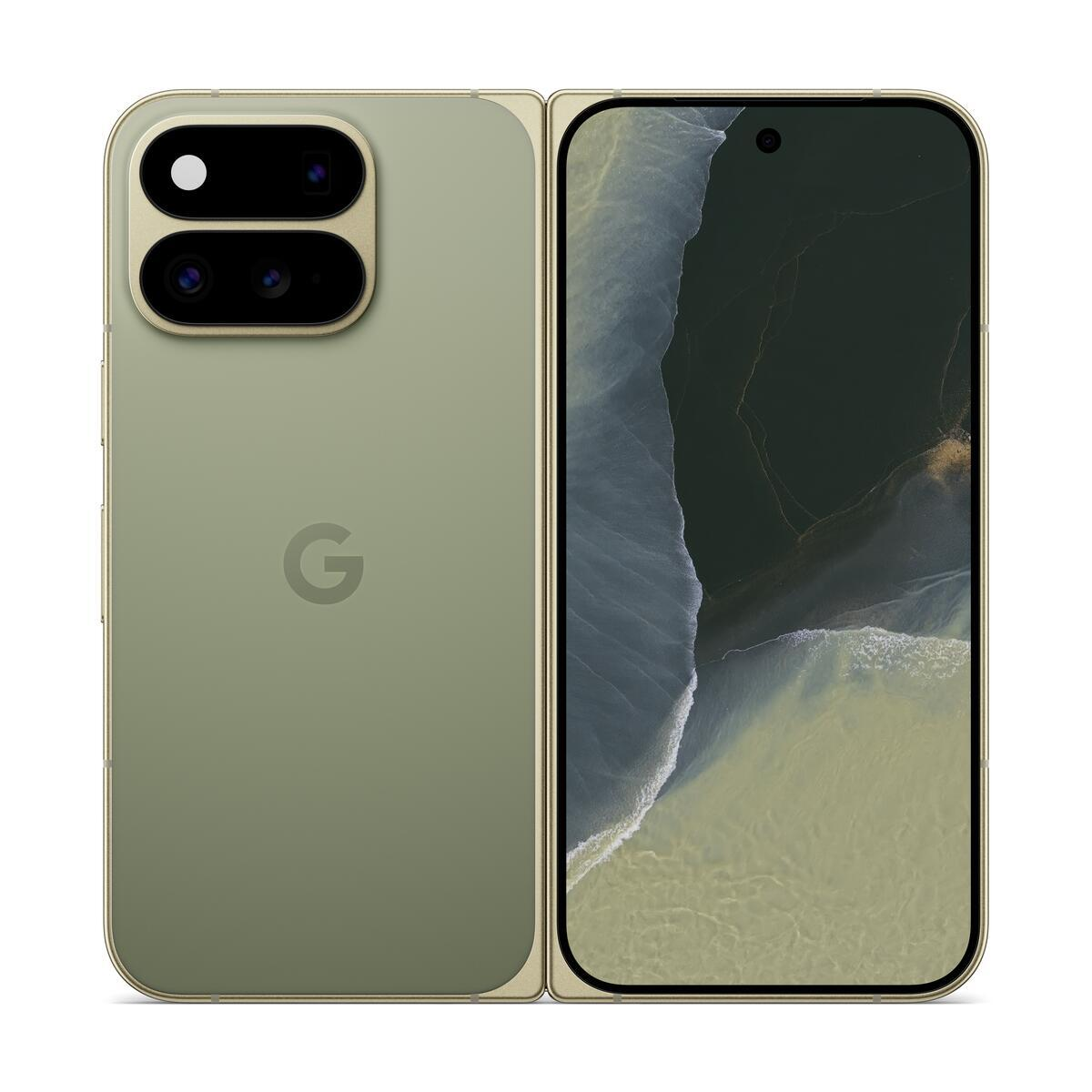 Pixel 11 Pro Fold in Olive
