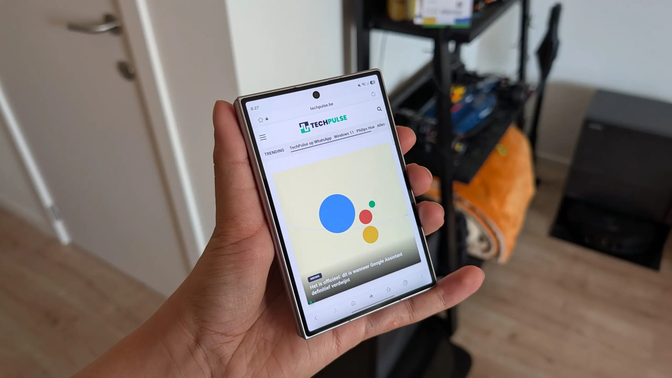 Samsung Galaxy Z Fold 8 coverscherm