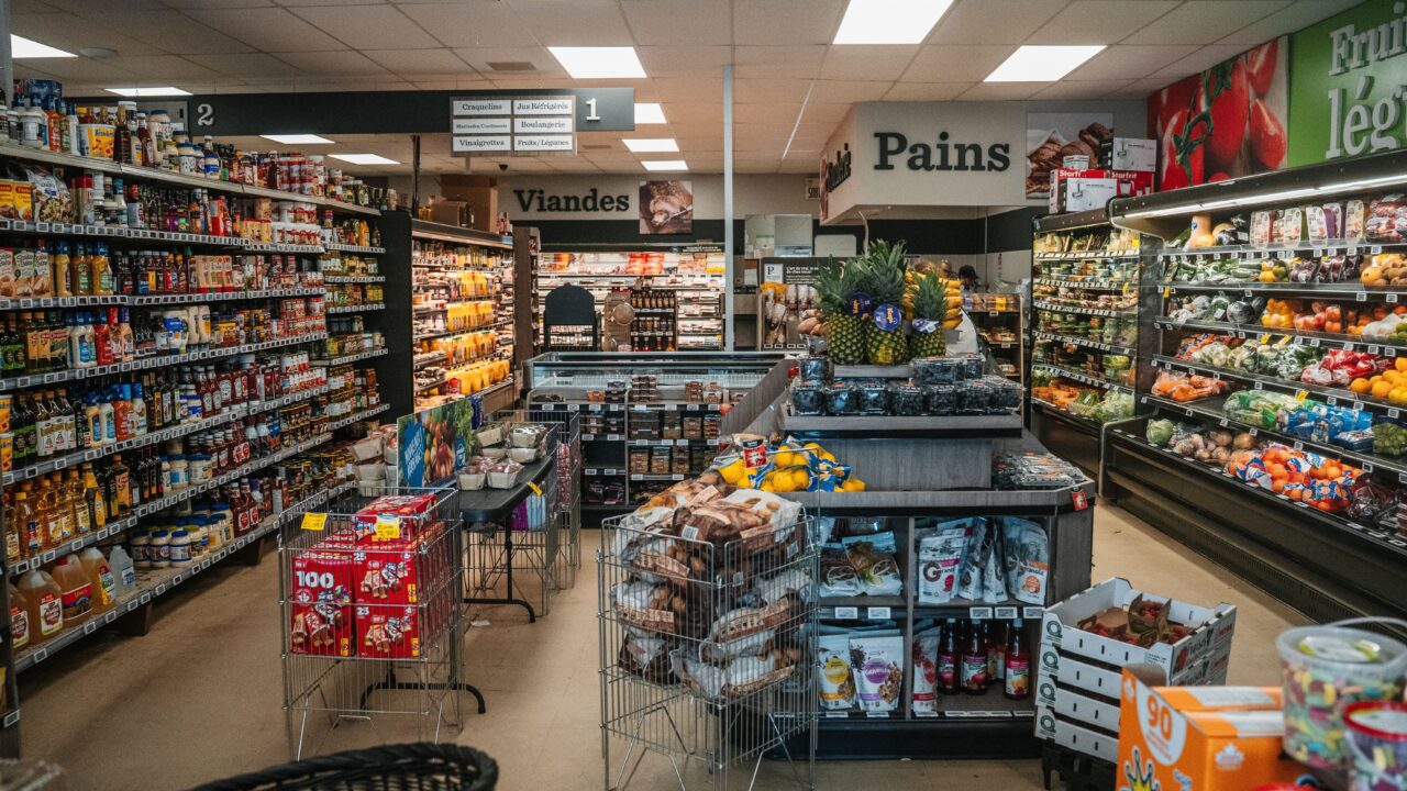 Franse supermarkten