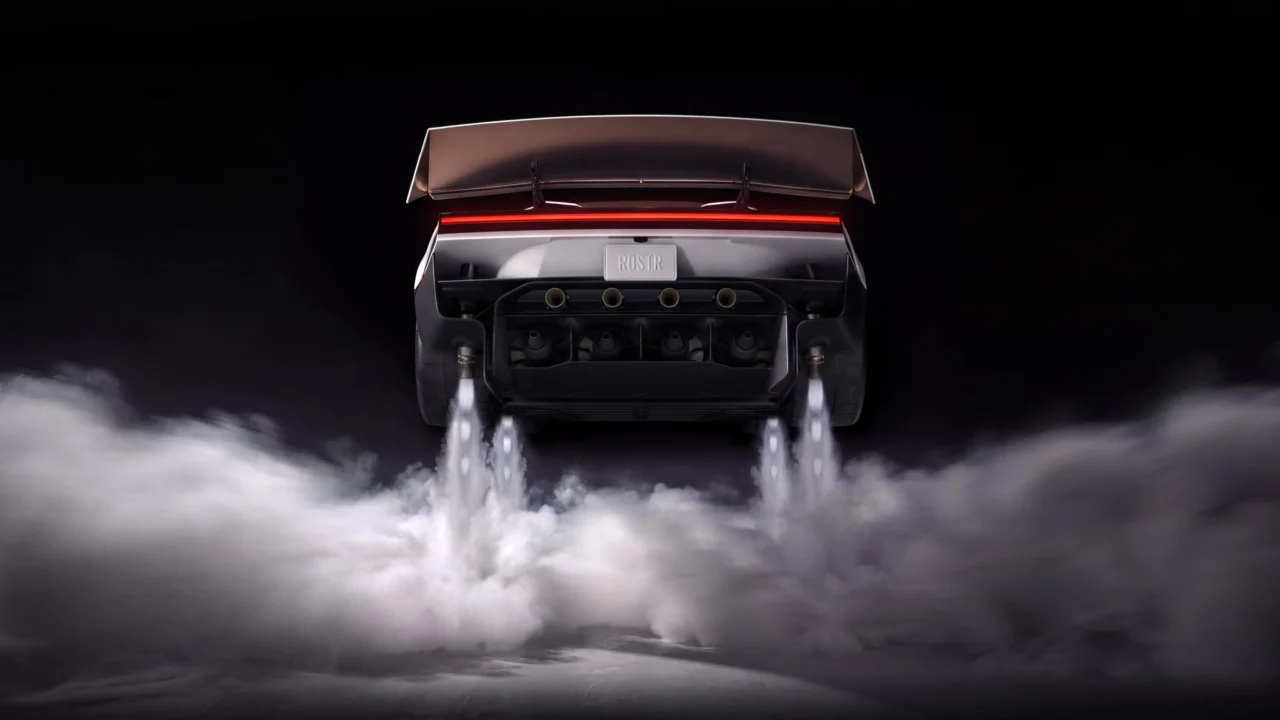 Tesla Roadster Rocket