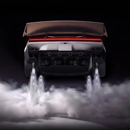 Tesla Roadster Rocket