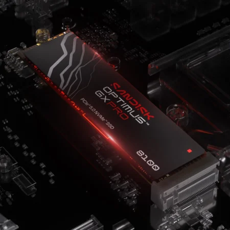 SSD van SanDisk met heatsink